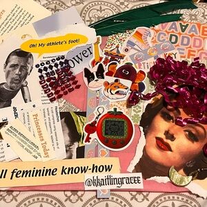 Colorful Vintage Junk Journal Kit